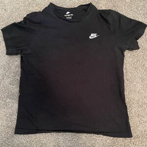 Nike Black Tee with Logo